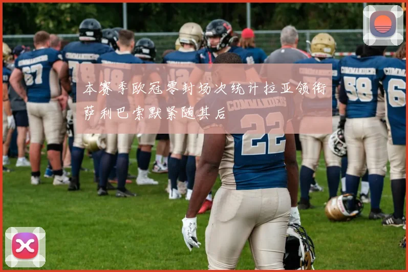 本赛季欧冠零封场次统计拉亚领衔萨利巴索默紧随其后